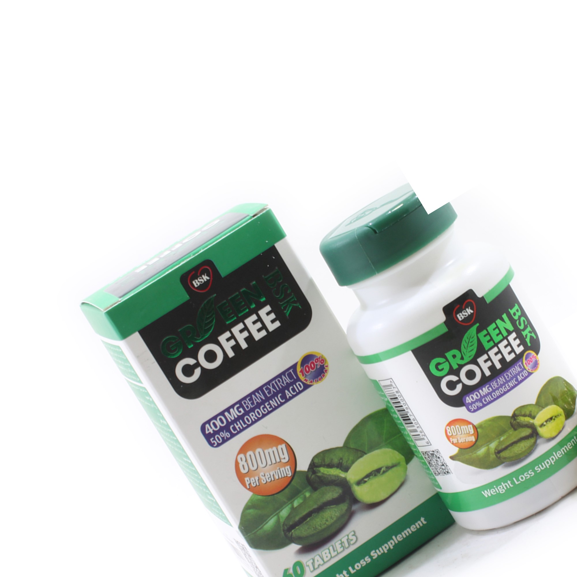 قرص گیاهی عصاره قهوه سبز گرین کافی