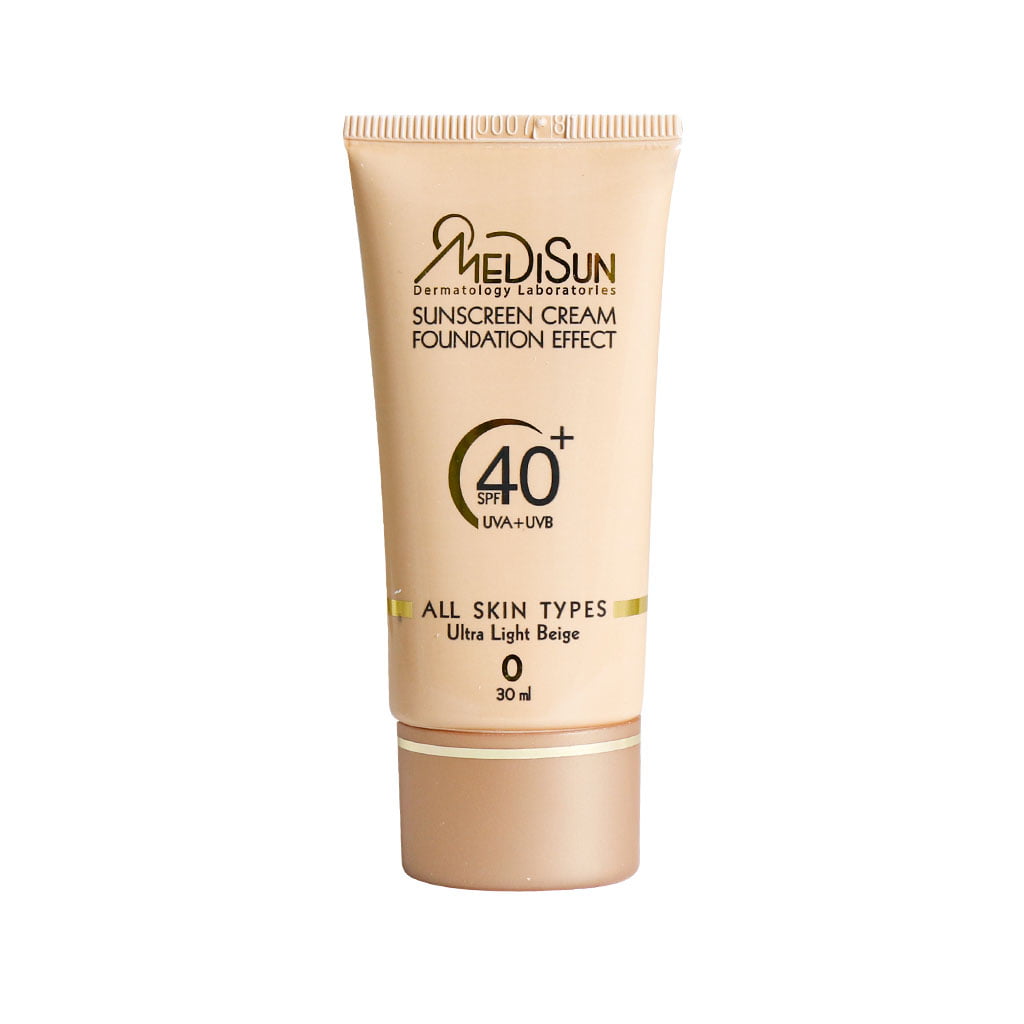 کرم ضد آفتاب SPF 40 مناسب انواع پوست بژ خیلی روشن مدیسان